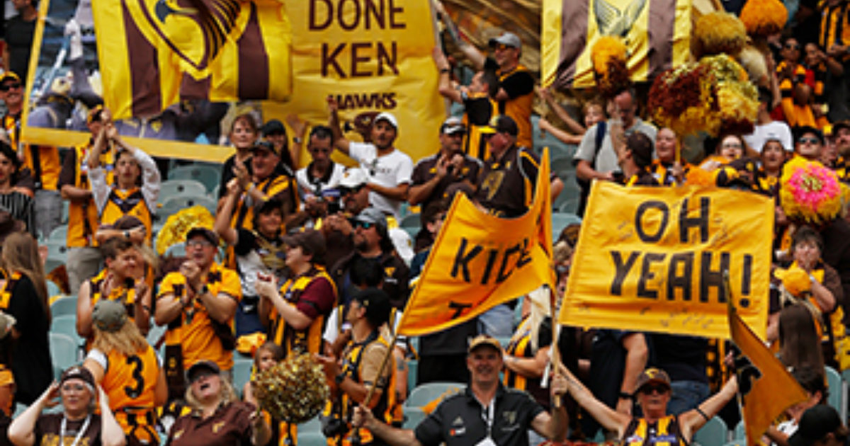 Cheersquad Buy Hawks AFL Membership Hawthorn Membership